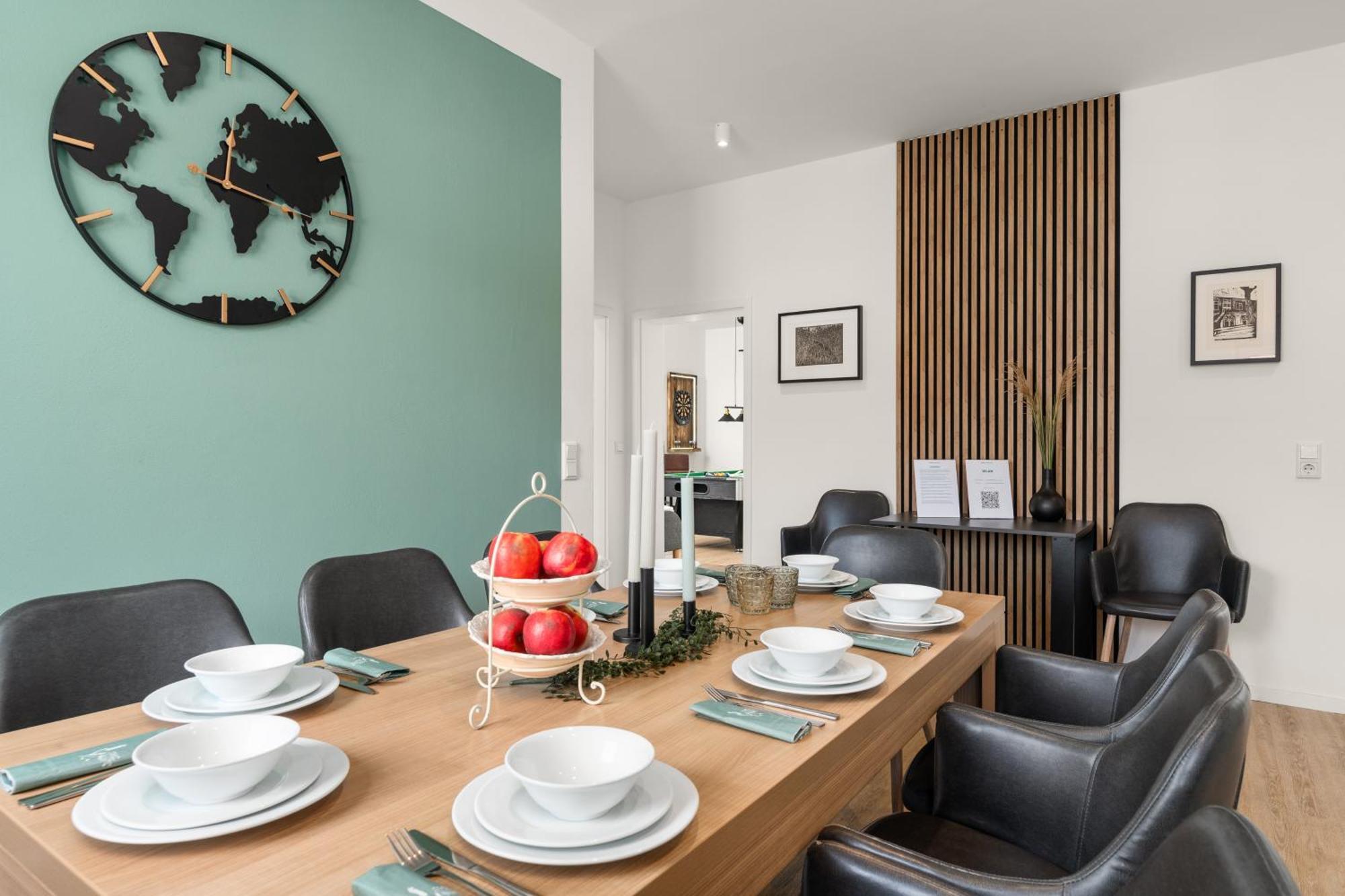 Homely-Apartment Manhattanart, Zentral, Parkplatz, Billard,Ps4, Dart, Balkon 빌레펠트 외부 사진
