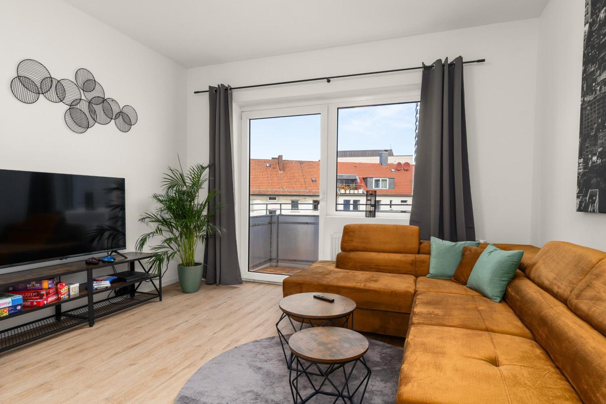 Homely-Apartment Manhattanart, Zentral, Parkplatz, Billard,Ps4, Dart, Balkon 빌레펠트 외부 사진